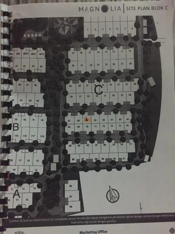 Tanah 2 Jejer Graha Natura Blok D