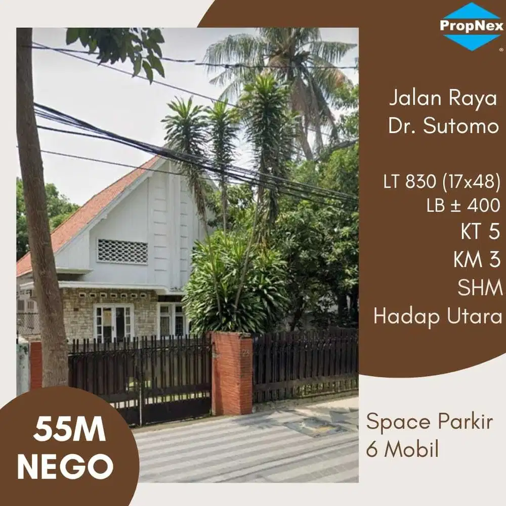 RUMAH PUSAT KOTA SURABAYA JL DR SOETOMO