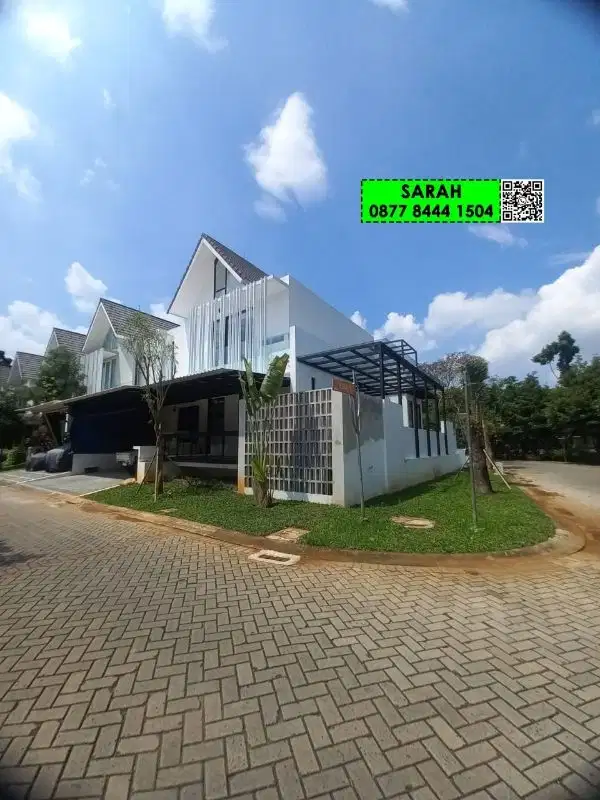 Rumah posisi hook swimming pool di Discovery Bintaro sektor 9-13145