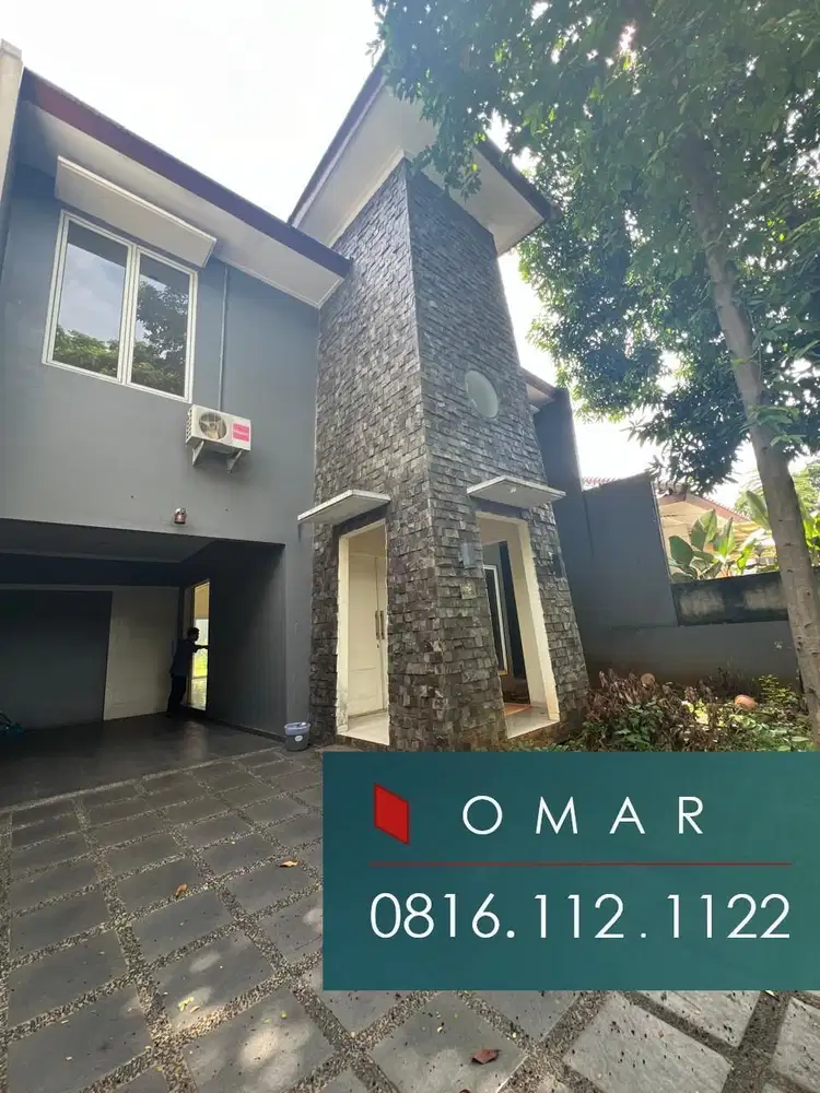 Rumah Luas 250 Puri Bintaro row jalan besar 4,8 M still nego