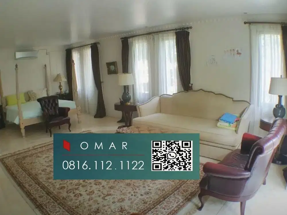 menteng residence bintaro luas 320 dengan kolam renang nego