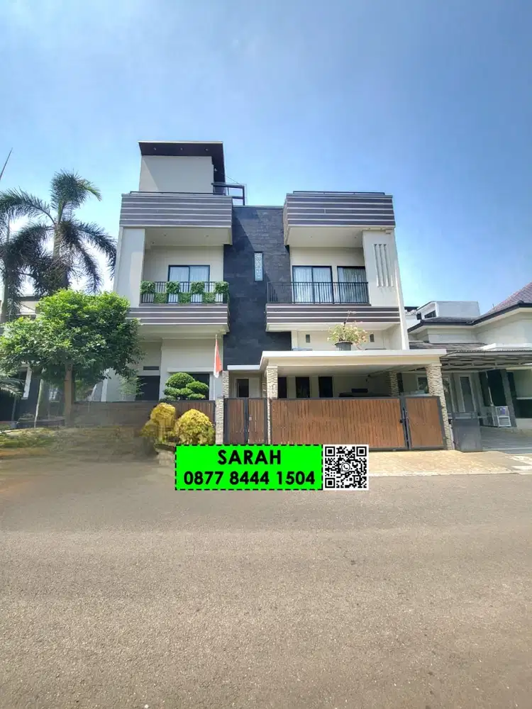 Rumah Mewah 3 Lantai di Menteng Bintaro sektor 7-14199