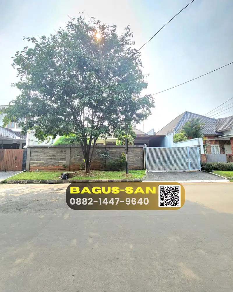 Jual Rumah Mewah Luas 749m2  dan Siap Huni Di Mertilang Bintaro