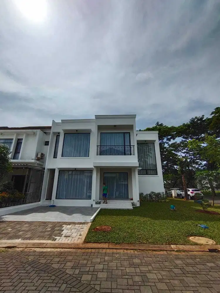 DiJual Cepat Rumah Baru Siap Huni Hook Cluster Foglio Foresta BSD