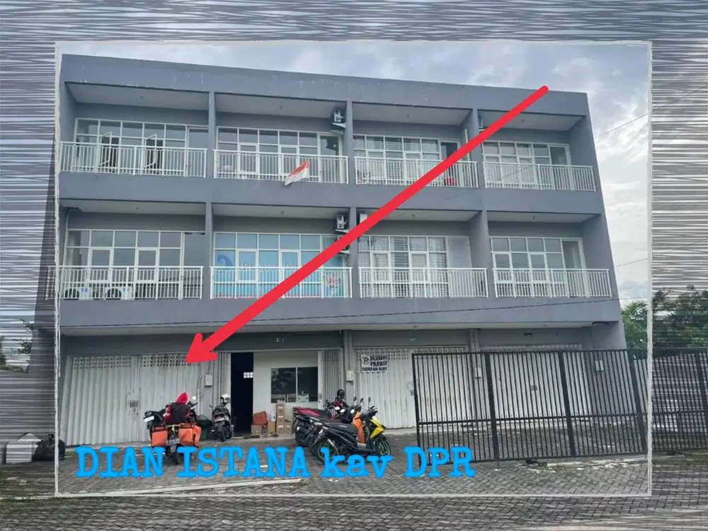 SEWA Ruko DIAN ISTANA ukuran paling gede siap huni