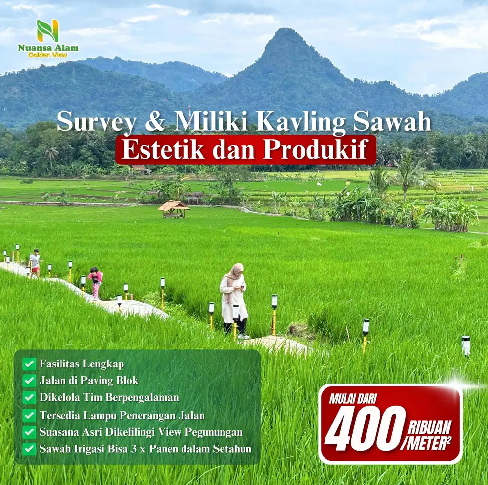 Tanah Murah Nuansa Alam Golden view-Tanjungsari, Kabupaten Bogor