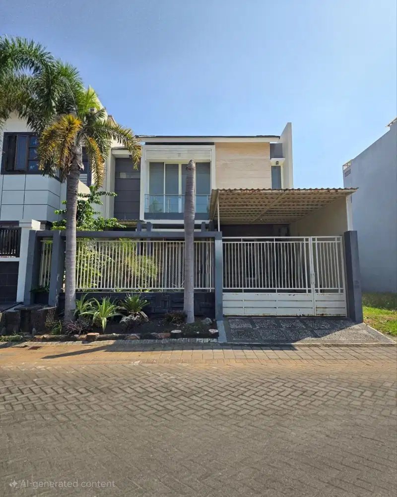 Rumah Pantai Mentari Siap Huni, Lebar 9, Dekat Pakuwon City, Mulyosari