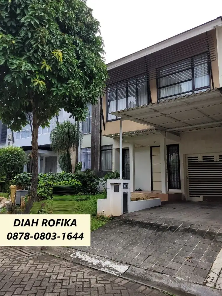 BEST SALE Rumah Unfurnished Turun Harga di Discovery Bintaro GB-10429