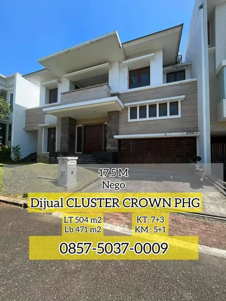 Rumah The Crown PHG brand new