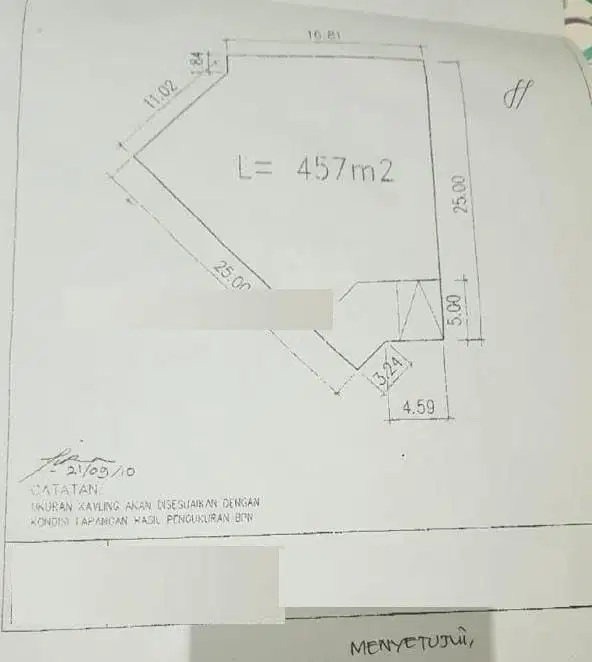 SUPER MURAH di Sutera Onyx Bentuk tanah SUPER HOKI NGANTONG