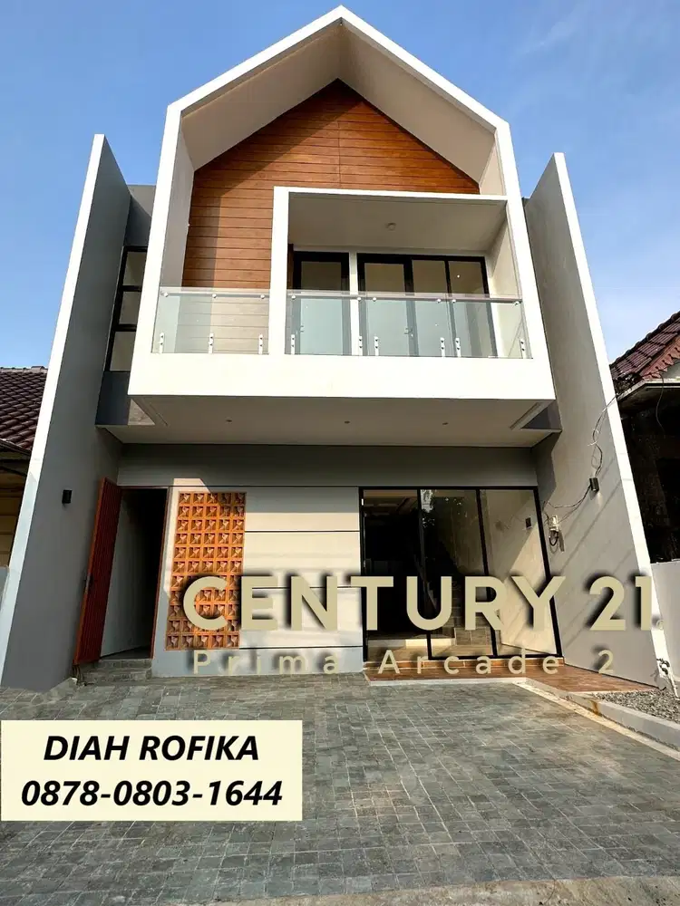 Rumah Minimalis 2 Lantai 4 Kamar tidur di Villa Bintaro Indah RN-10400
