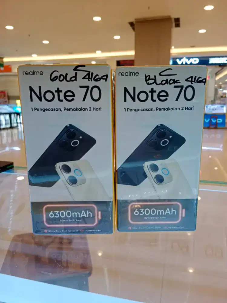 Realme Note 70 4/64 Garansi Resmi 1 Tahun