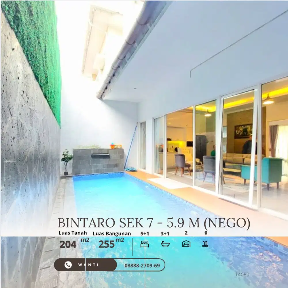 Rumah Brand New ada Swimming Pool