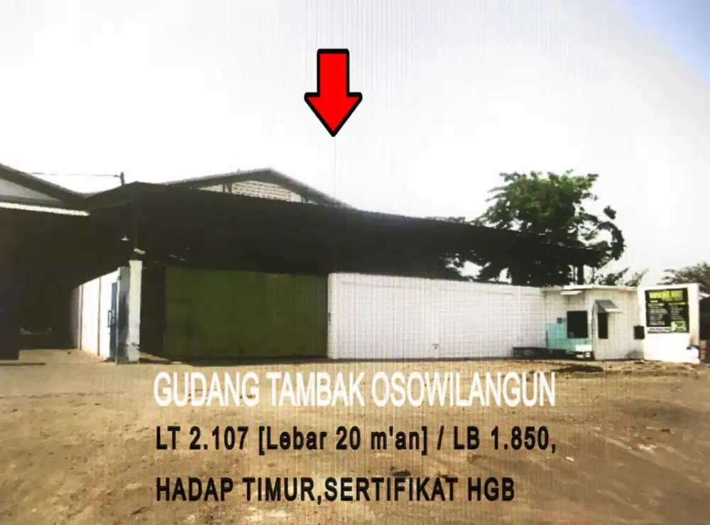 LLG Gudang Murah Pol Siap Pakai Tambak Osowilangun Benowo Surabaya