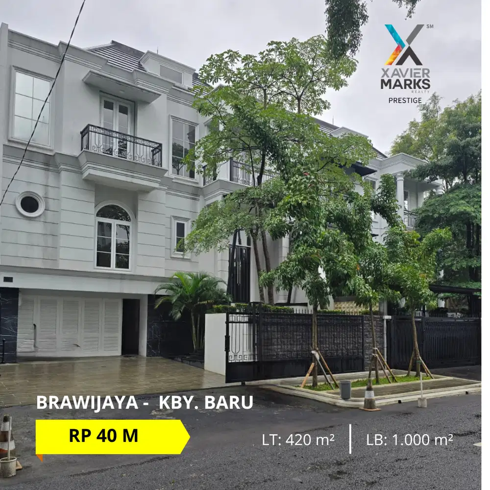 FOR SALE BRAND NEW HOUSE DI BRAWIJAYA KBY BARU