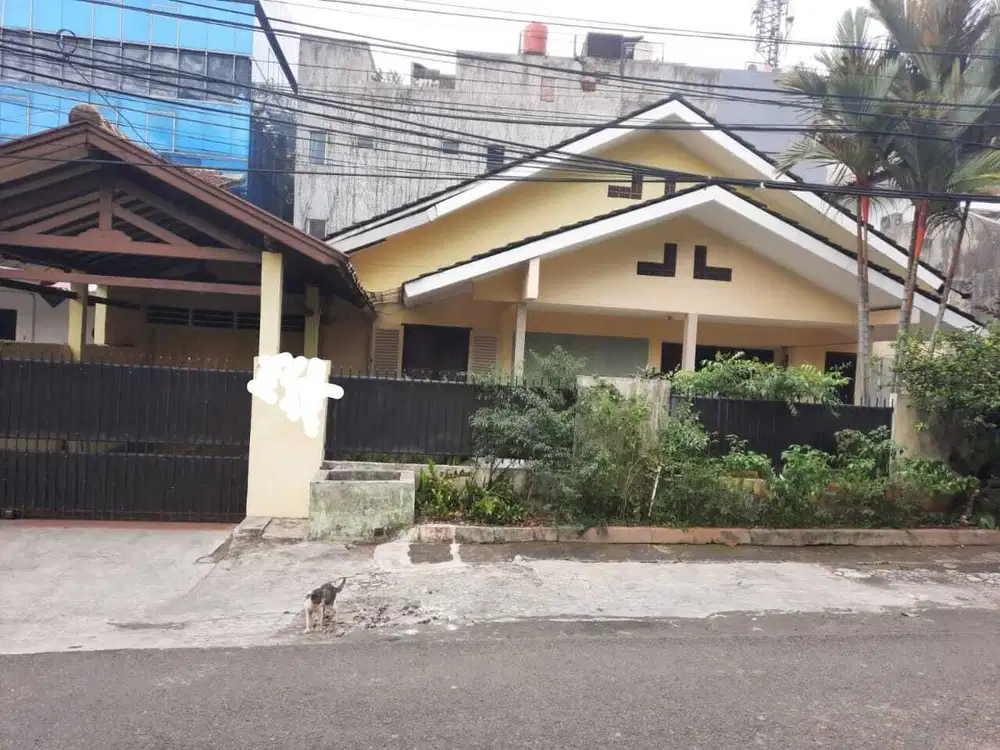 DIJUAL RUMAH DI JL GANDARIA KEBAYORAN BARU JAKARTA SELATAN