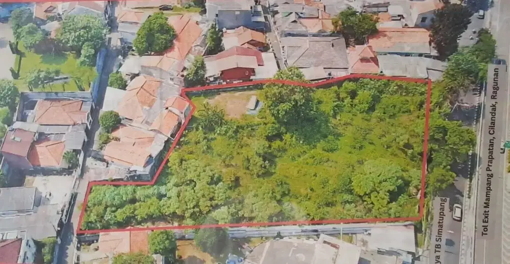 Dijual Cepat Tanah Jl TB Simatupang Outer Ring Road Jakarta Selatan