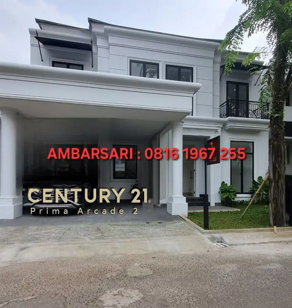 11184 - Rumah brand new American style puri bintaro sektor 9 shm mewah