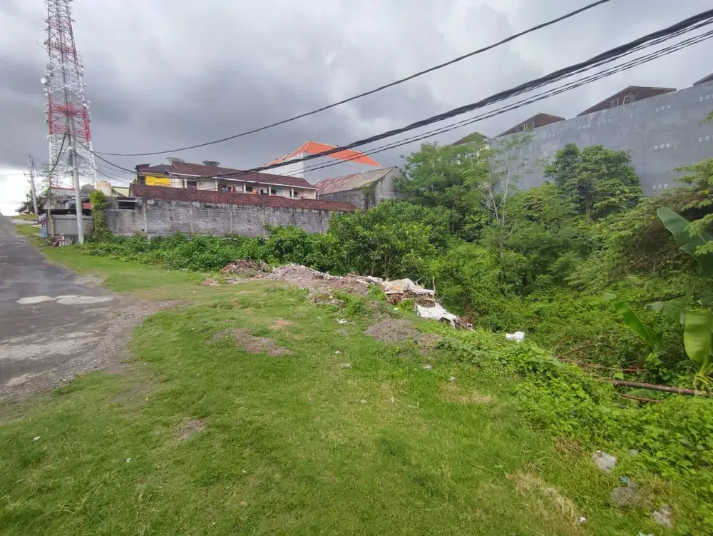 TANAH POTENSIAL 13,5 ARE JALAN GATSU BARAT DENPASAR BALI