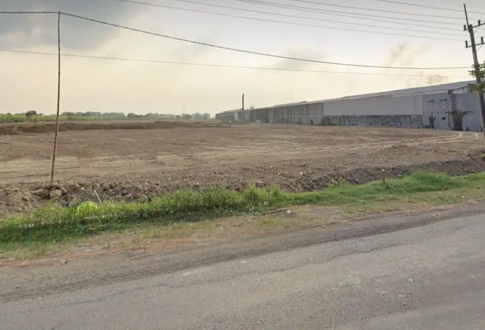 TANAH INDUSTRI STRATEGIS NOL JALAN RAYA BRINGKANG MOJOTENGAH GRESIK