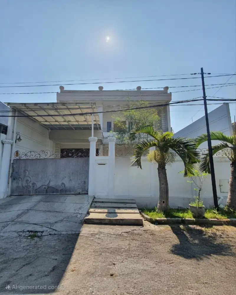 Dijual Rumah Manyar Rejo, Lebar 12, SHM, Row Jalan 3 Mobil