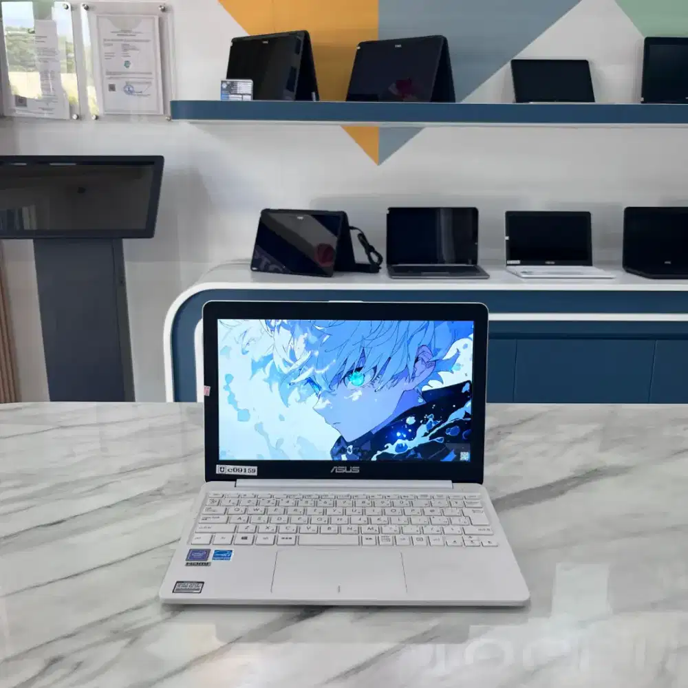 [AS10]Laptop Asus Editing 4GB SSD 12 cod siap pakai+windows
