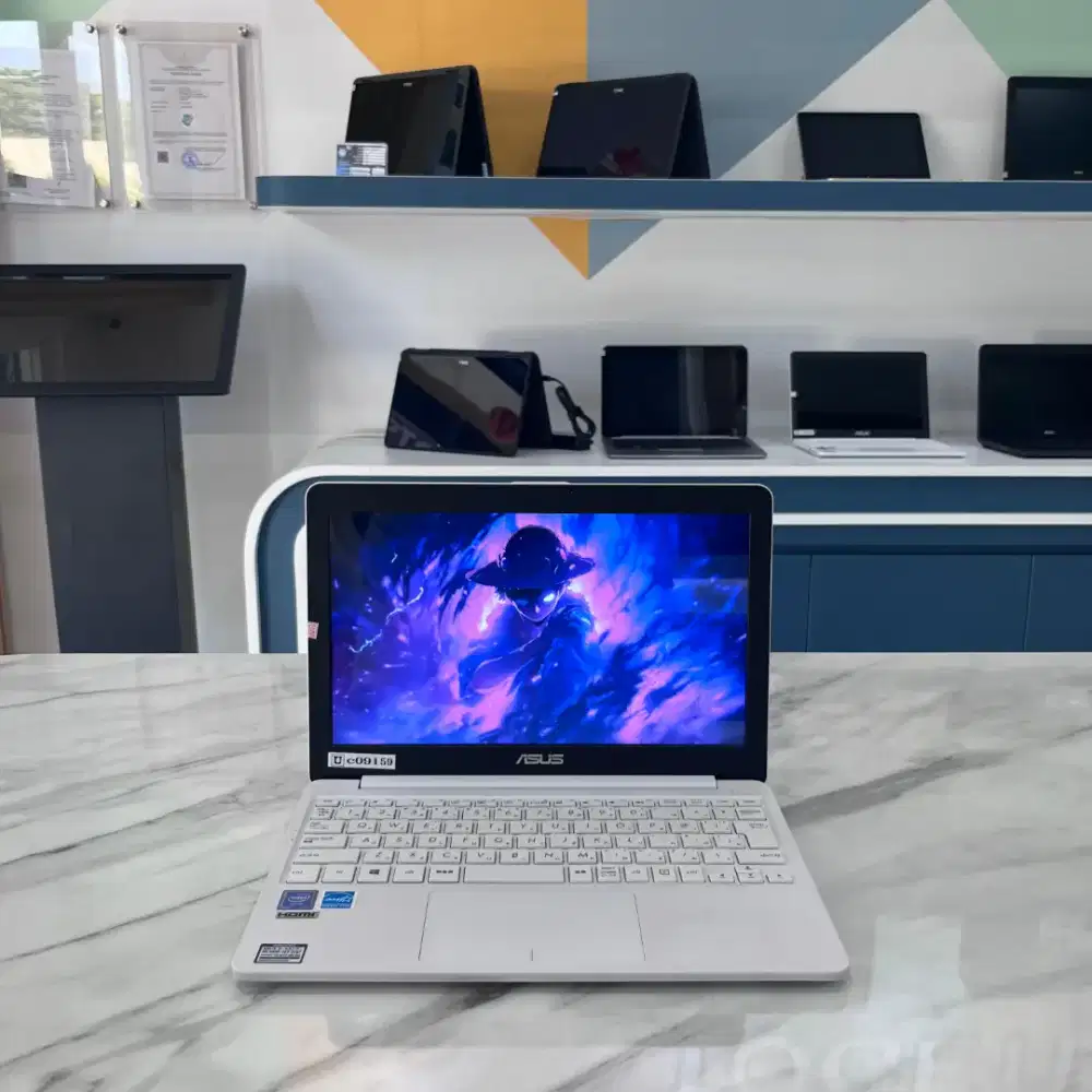 [AS10]Laptop Desain Asus 4GB SSD 12 kamera jernih+ringan praktis