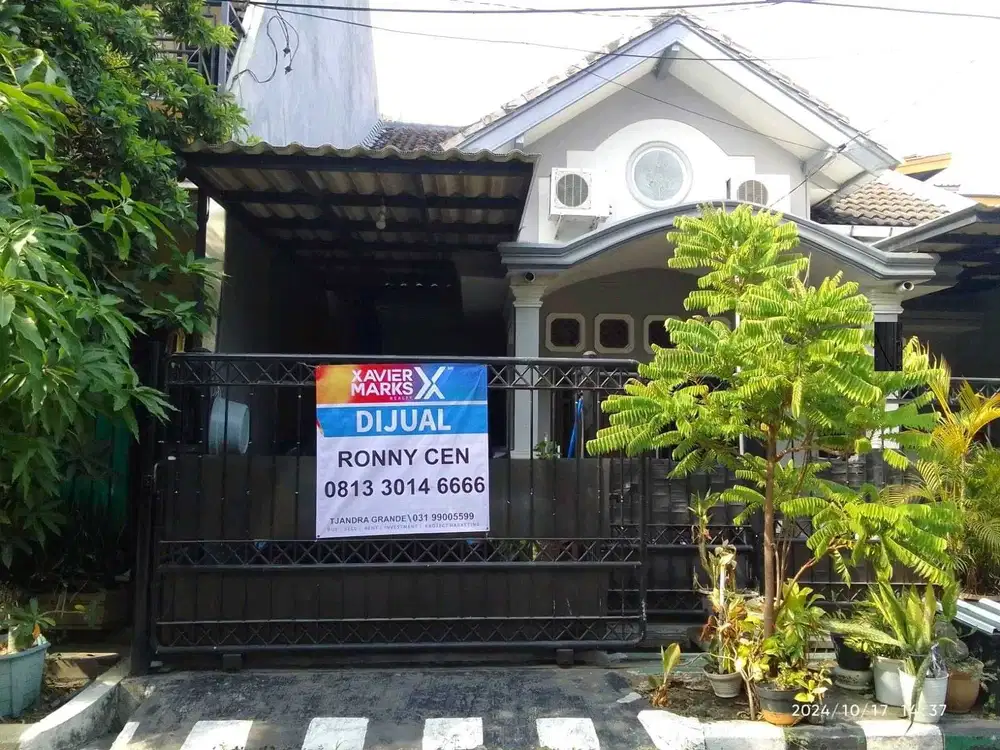 DIJUAL RUMAH KETINTANG BARU SELATAN GAYUNGAN SURABAYA RON.A1990