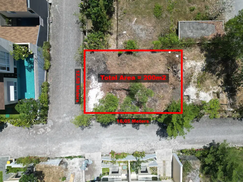 TANAH PLOT KECIL AREA PERUMAHAN ELIT NUSA DUA