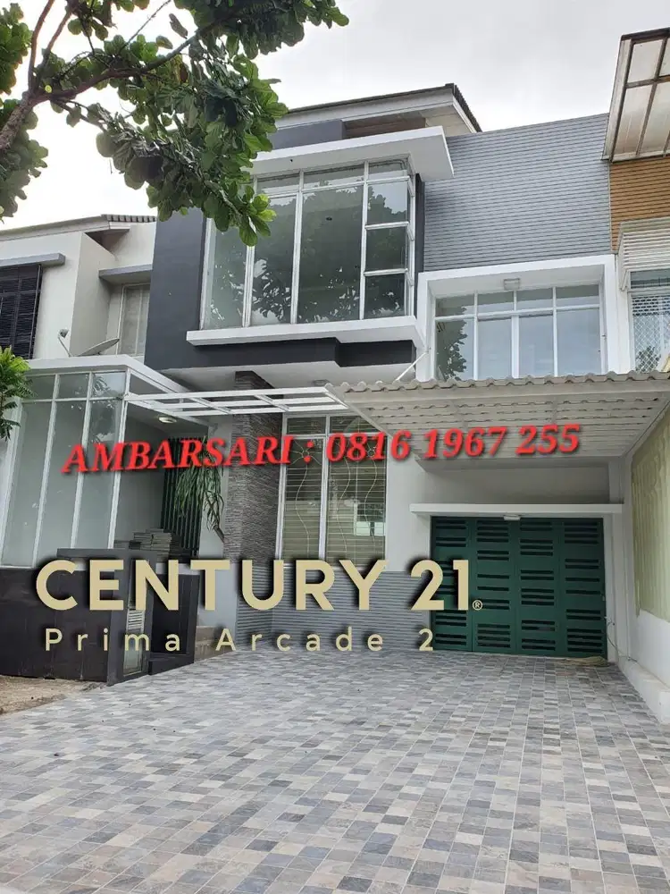 13302 - Rumah 2 lantai di cluster premium bintaro sektor 7 shm bagus