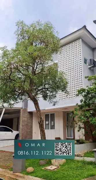 Rumah Cantik di discovery lumina bintaro luas tanah 170 m