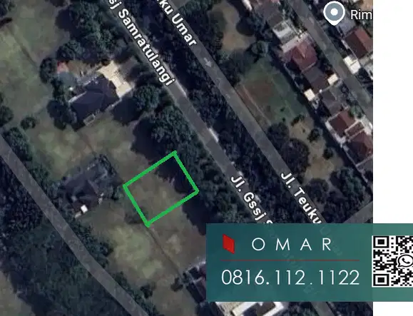 Kavling ekslusif Bukit Menteng Bintaro luas 600 + SHM