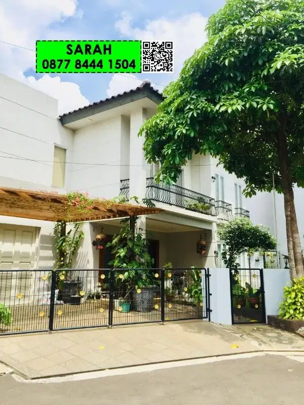 Rumah Mewah Fully Furnished di Menteng Bintaro sektor 7 RA 12274