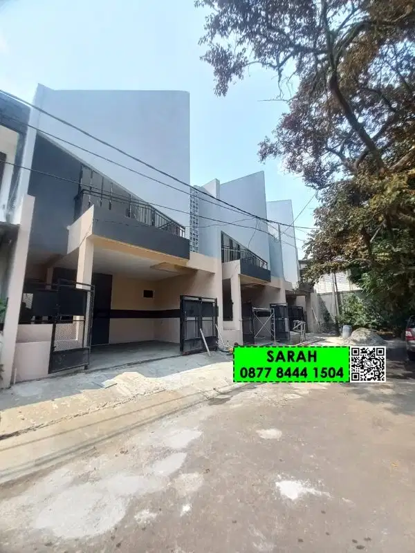 Rumah Brand New 3 unit di Jl Mertilang Bintaro sektor 9-13884