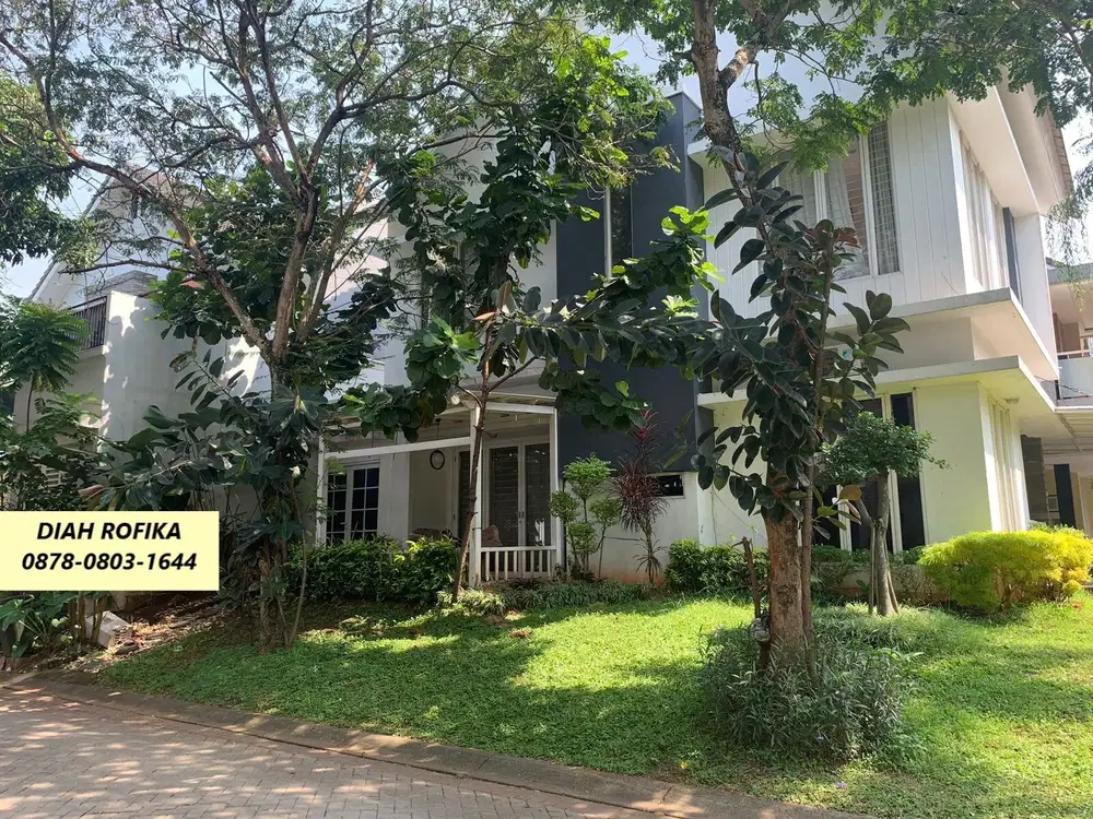 Rumah 2 lantai Hook Dijual Cepat di Emerald Bintaro Jaya BS-13830