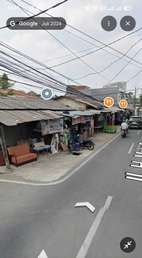 DIJUAL KONTRAKAN HITUNG TANAH STRATEGIS DI PONDOK PINANG JAKARTA SELAT