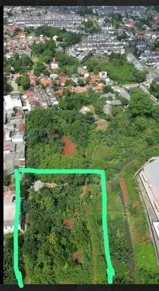 Kavling Komersil Di jalan raya puspitek serpong 1,7Hektar