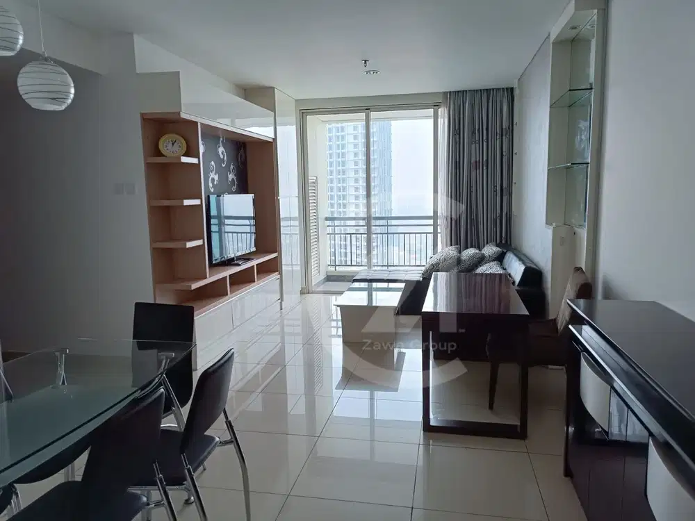Sewa Apartemen Central Park Lantai Tinggi Full Furnished