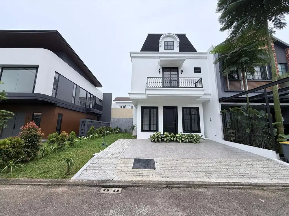 Rumah 3 Lantai The Icon Cosmo BSD America Classic