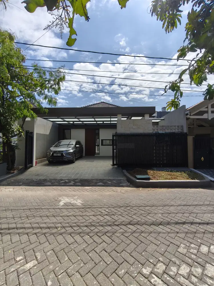 FORSALE RUMAH DEKAT MERR DI PONDOK TJANDRA DKEAT BANDARA JUANDA MA 391