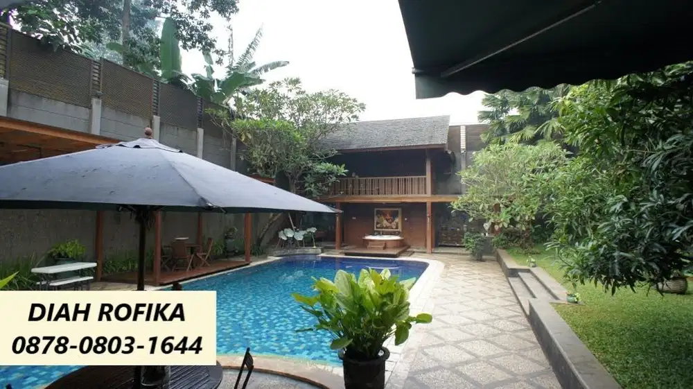 Rumah Elit Inc Swimming Pool di Menteng Residence Bintaro WM-11512