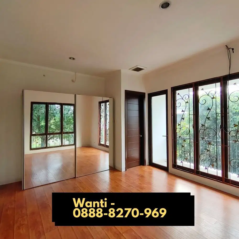 Discovery Bintaro Sek 9, Rumah cantil 2 lt siap huni posisi hoek