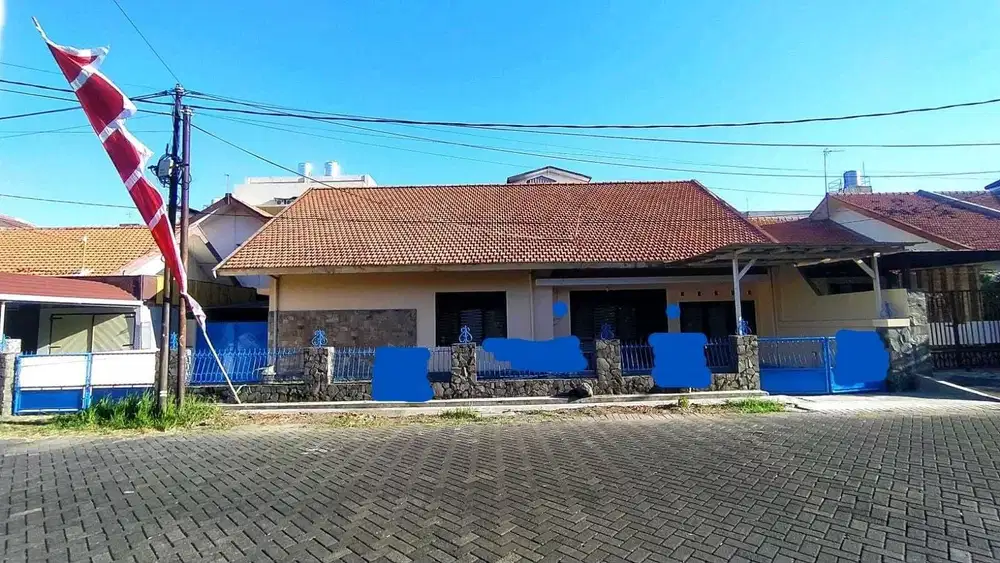 DIJUAL RUMAH GUDANG NGAGEL JAYA SELATAN GUBENG SURABAYA RON.A2515