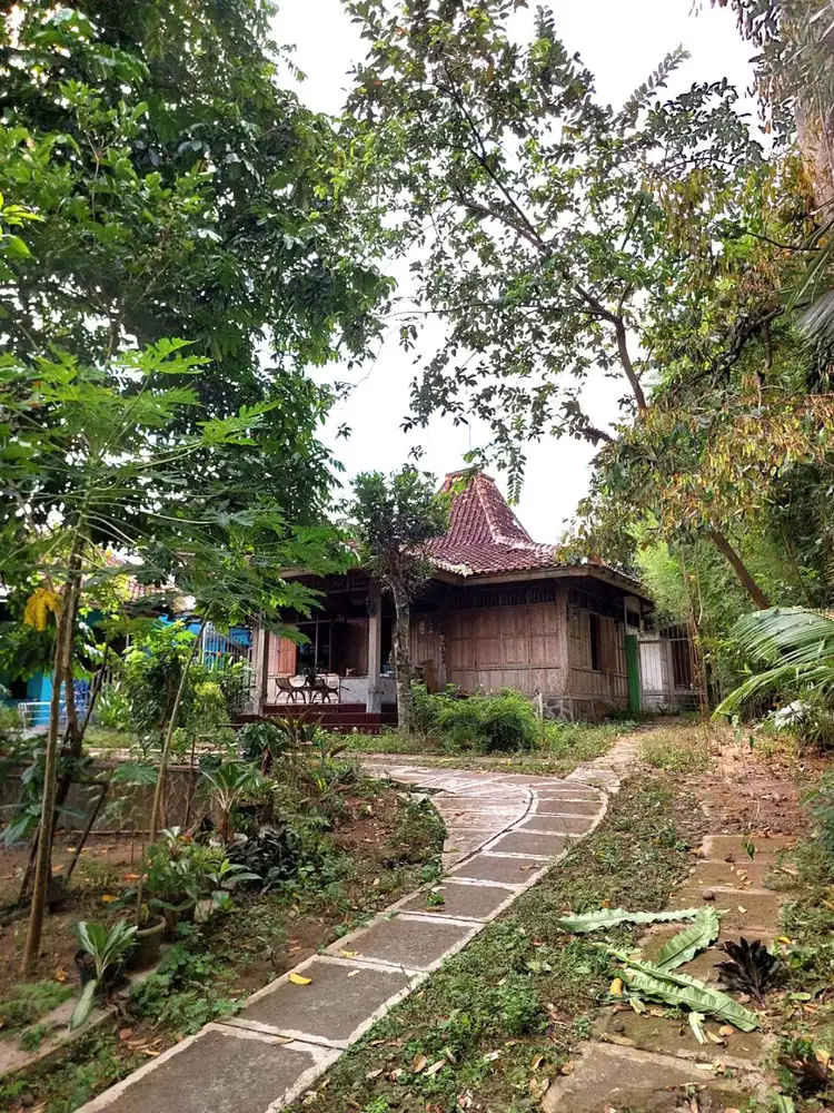 Rumah Joglo Halaman Luas dekat Jalan Kaliurang Km 11