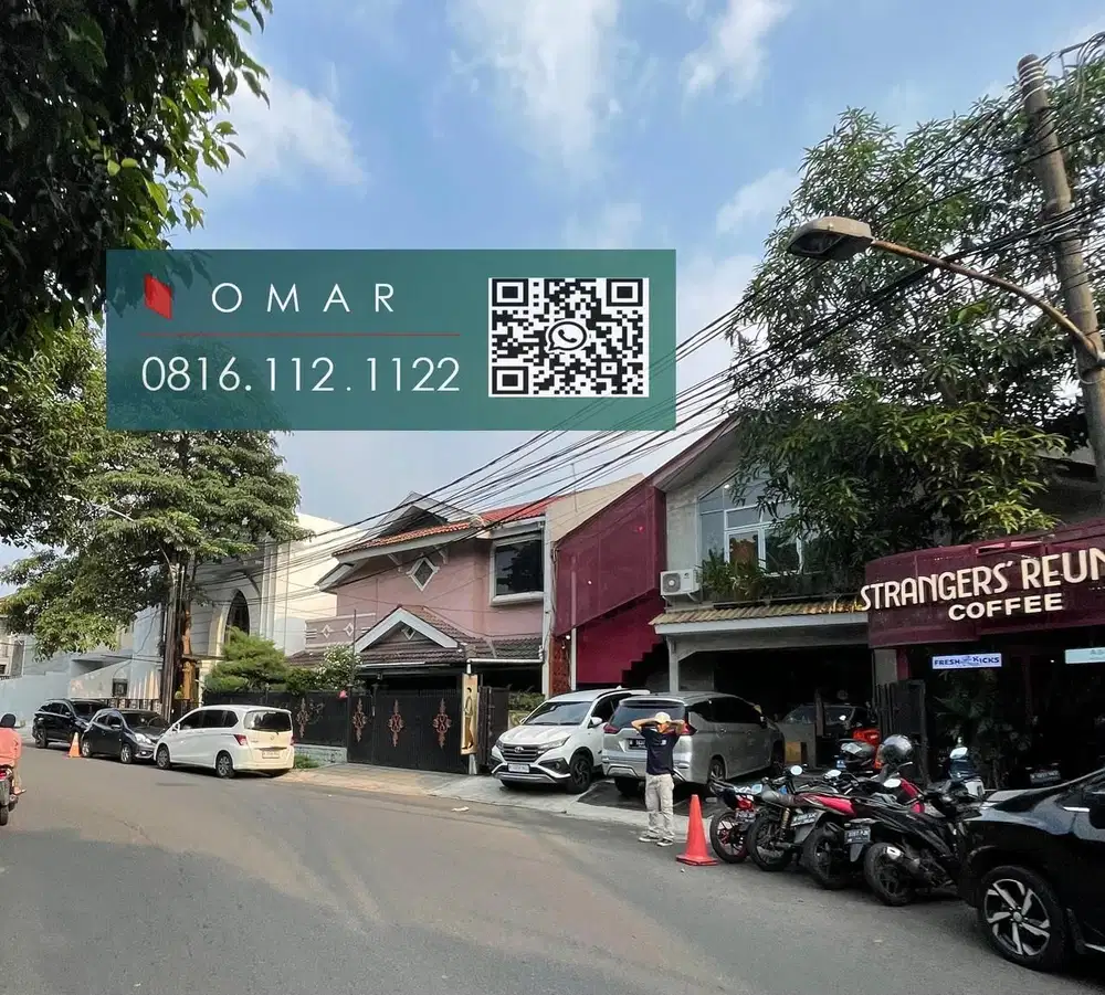 Turun harga siap mjd cafe klinik ruko komersil strategis di jalan komersial kasuari bintaro