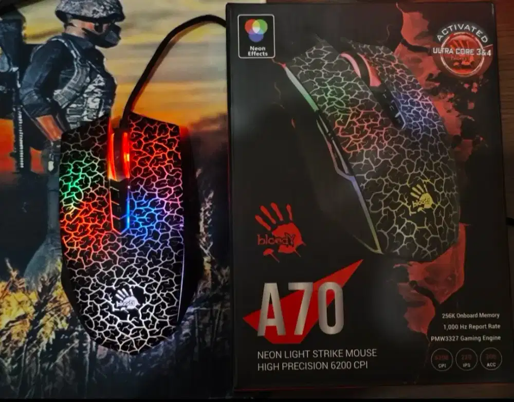 Mouse Makro Bloody A70