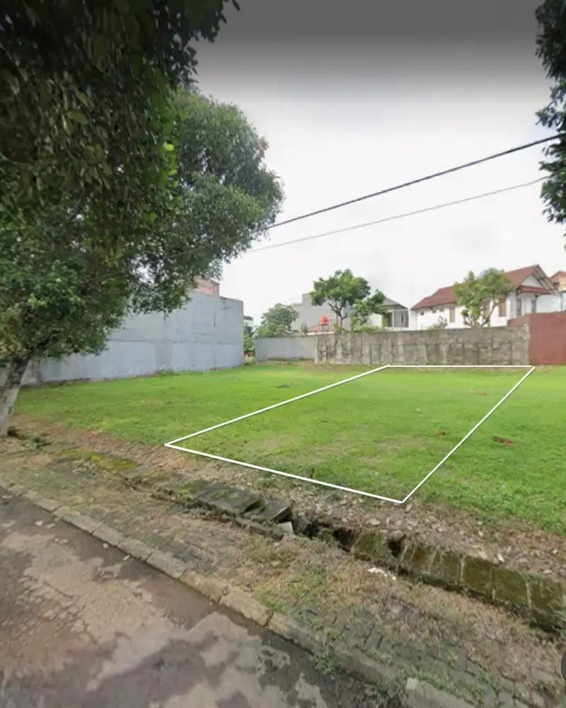 Kavling Siap Bangun Depan Taman Di Anggrek Loka Bsd