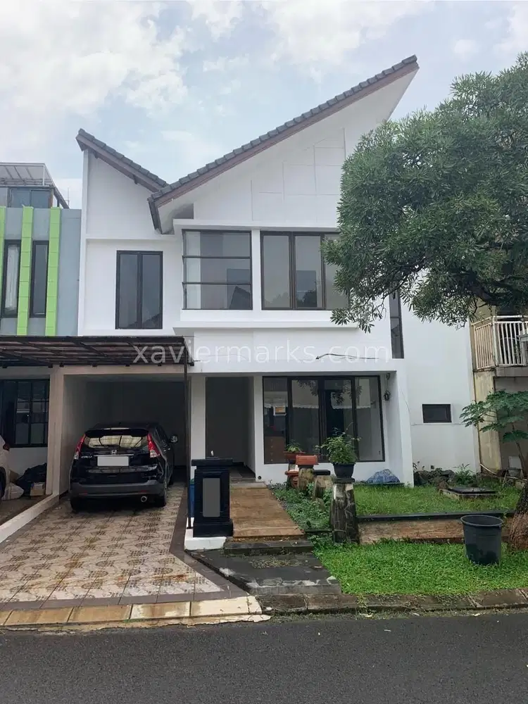 Rumah Siap Huni semi Furnished serenade lake gading serpong