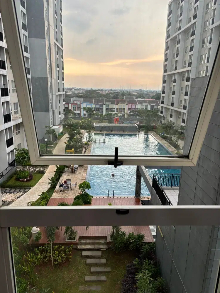 Apartemen Scientia 2 BR Gading Serpong View Pool