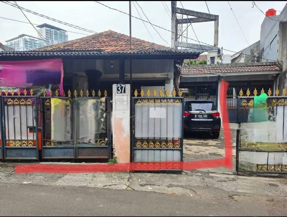 DIJUAL RUMAH ASET JL. MENTENG DALAM TEBET JAKARTA SELATAN